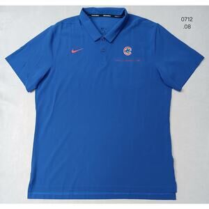 Nike (XL) Dri-Fit NBL Chicago Cubs Button Polo Shirt